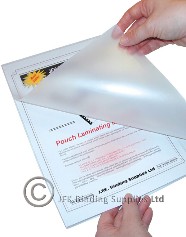 A4 150 Micron Gloss Laminating Pouches - Image 2