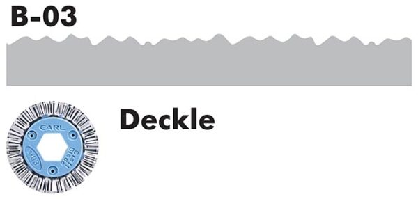 Carl B-03 Deckle Blade - Image 3