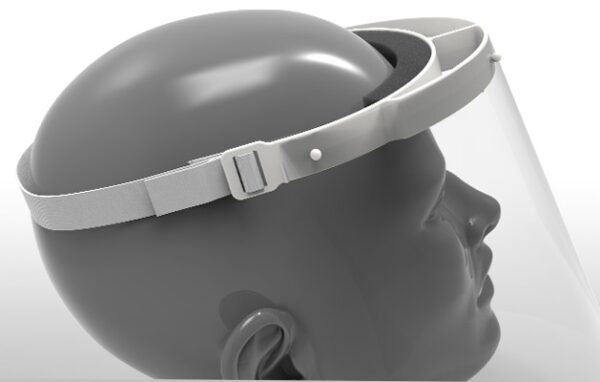 Renz Protective PPE Face Shield Visor - Pack of 5 - Image 3