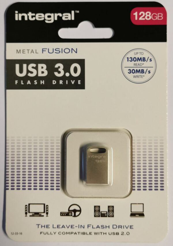Integral Fusion 128GB USB Flash Drive